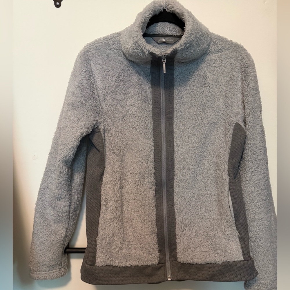The North Face Furry Fleece High Rise Grey size Medium